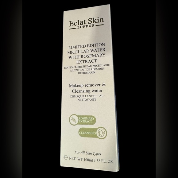 Eclat Skin London Limited Edition Micellar Water With Rosemary Extract 100 ML - Picture 1 of 8